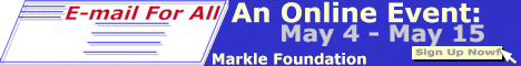 Click Now for the Markle Foundation's E-Mail for All Click Now for the Markle Foundation's E-Mail for All
